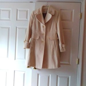 Cream Kenneth Cole Coat